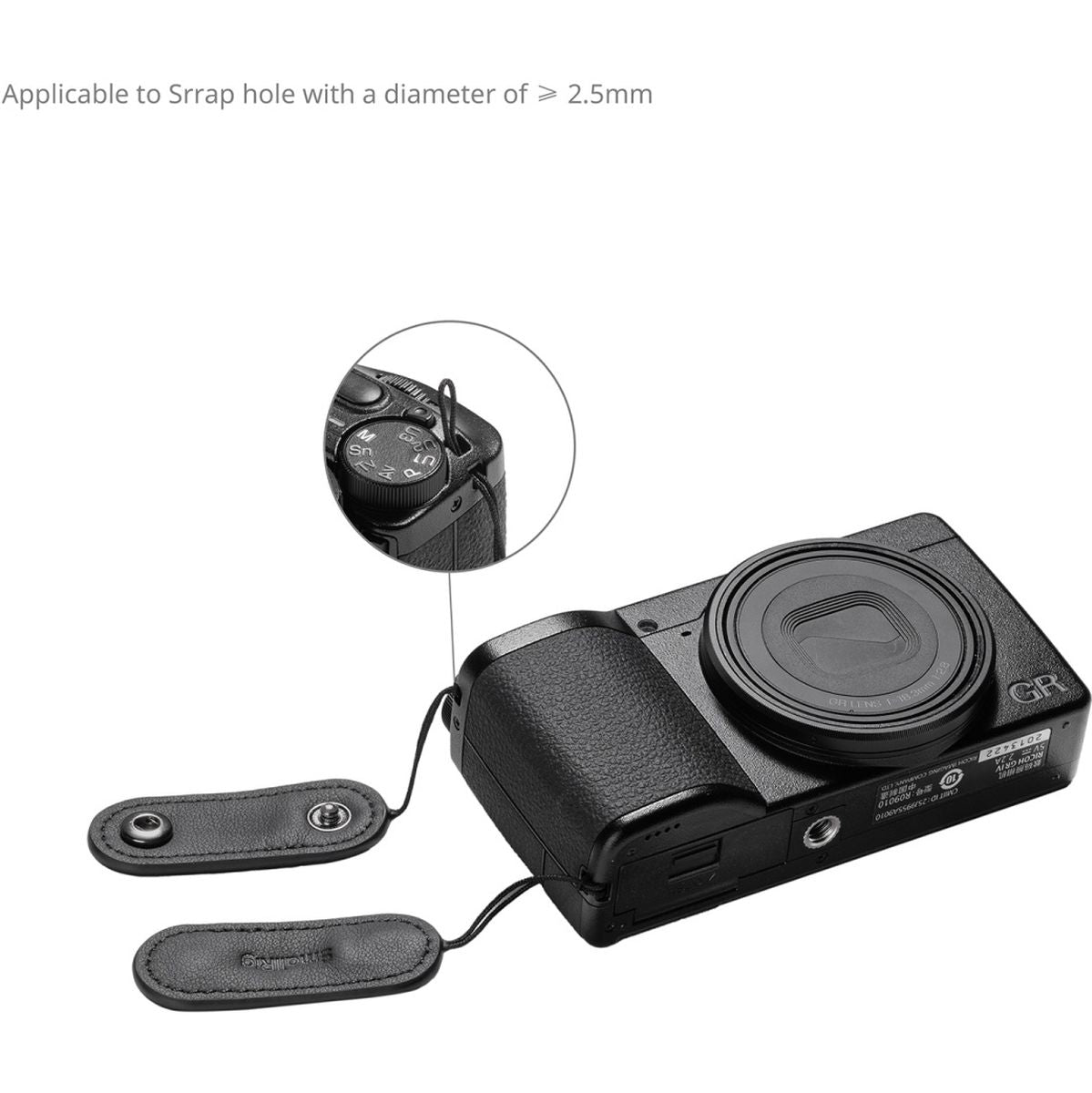 SmallRig 5689 Camera Finger Strap For Ricoh GR Series