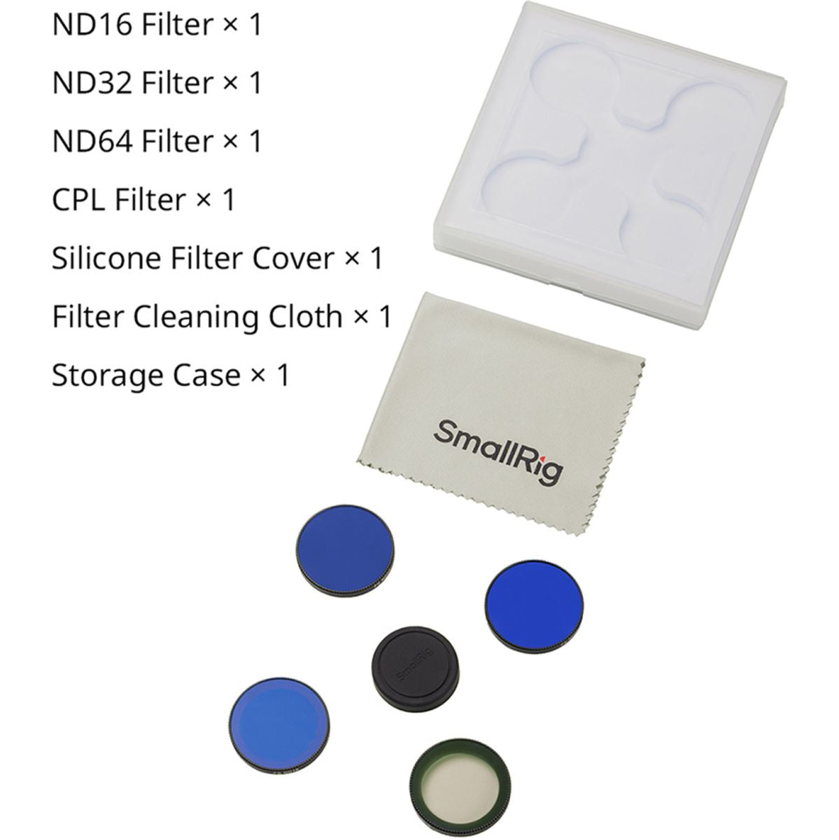 SmallRig 5787 CPL & ND16 & ND32 & ND64 Filter Kit For DJI Osmo Nano