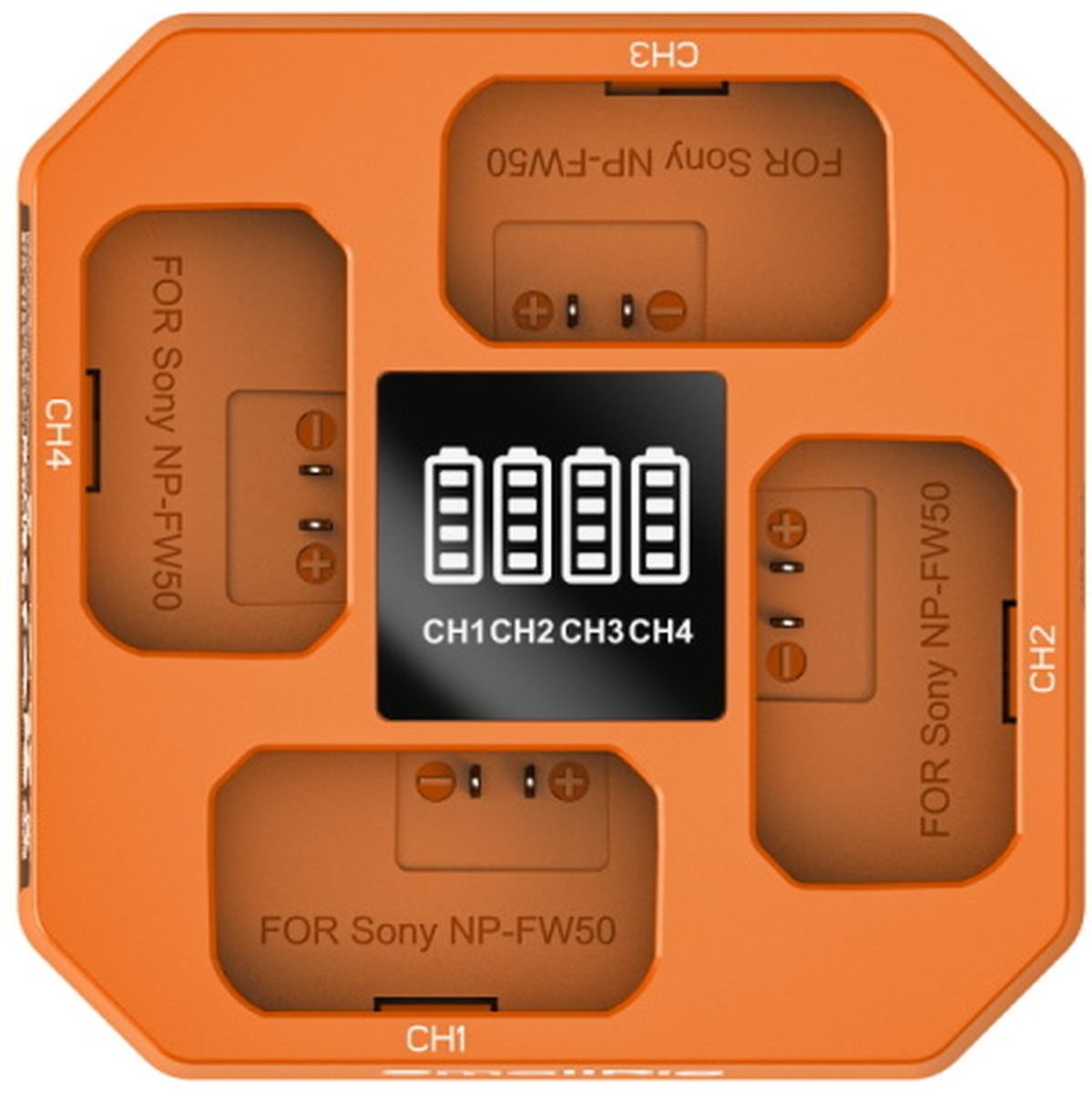 SmallRig 5749 FOUR-Channel Camera Battery Charger For NP-FW50