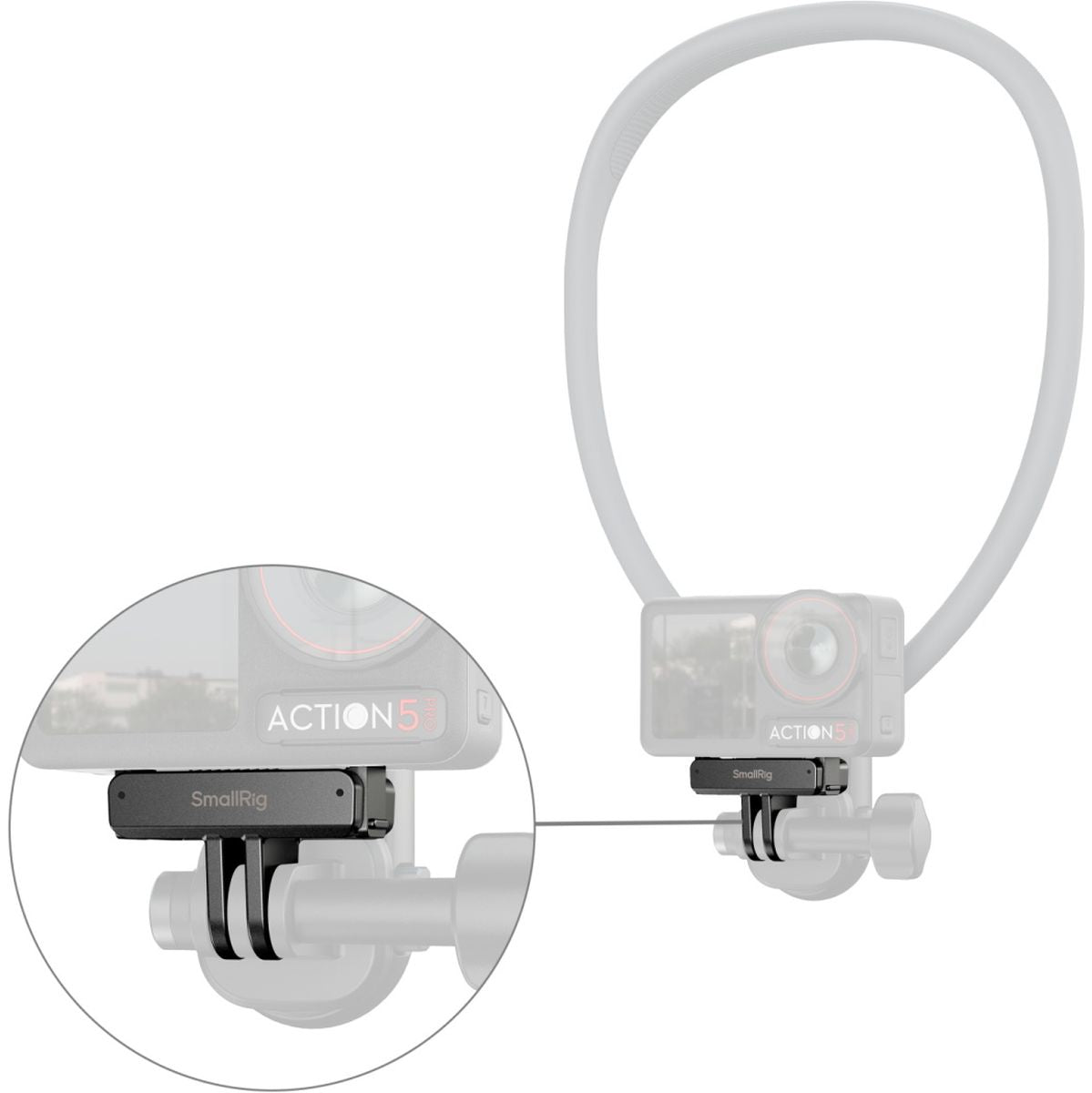 SmallRig 5813 Quick Release Mount Adapter For DJI Osmo 360 /Action 5 Pro/4/3