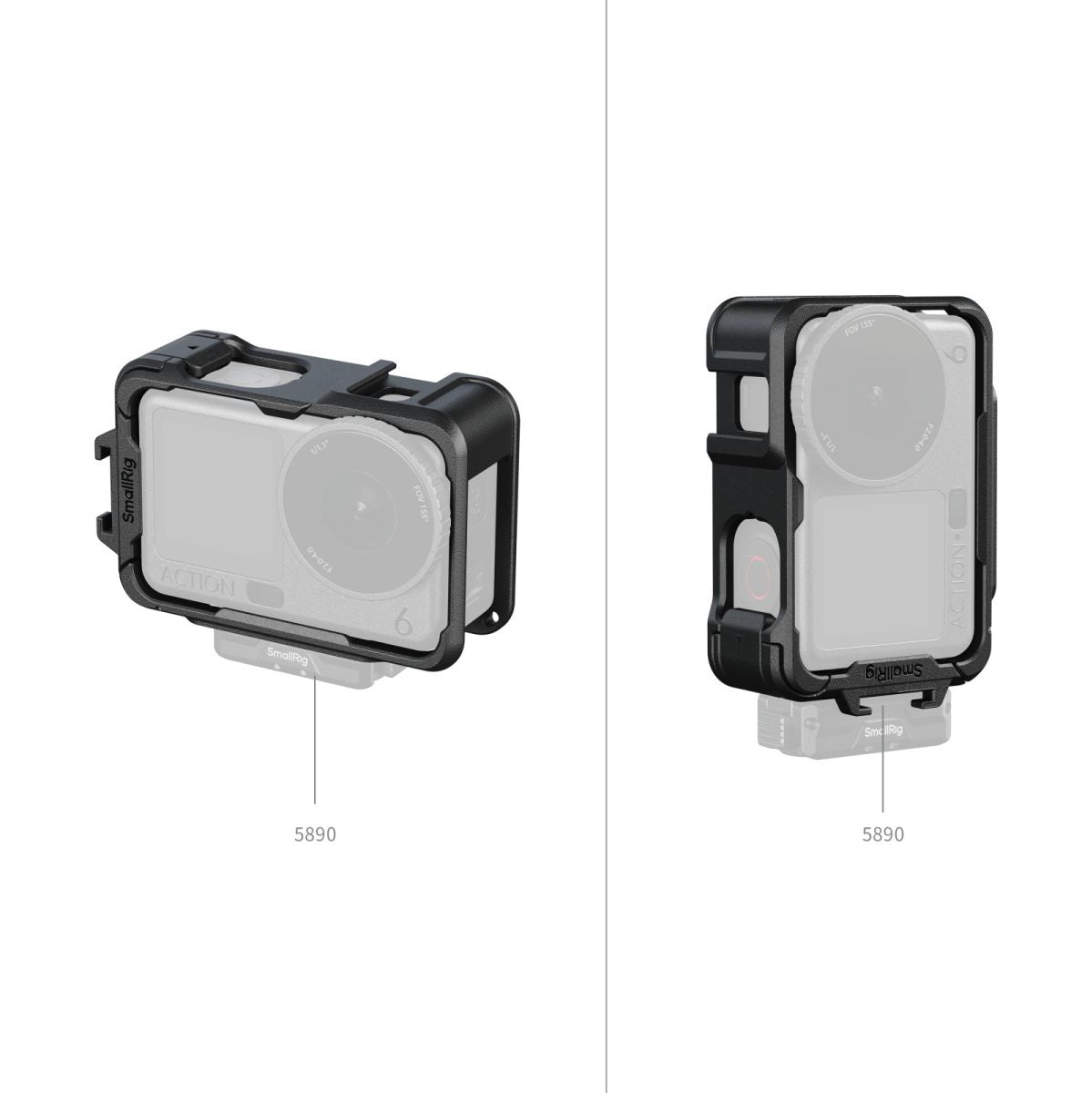 SmallRig 5886 Cage For DJI Osmo Action 6 (Basic Edition)