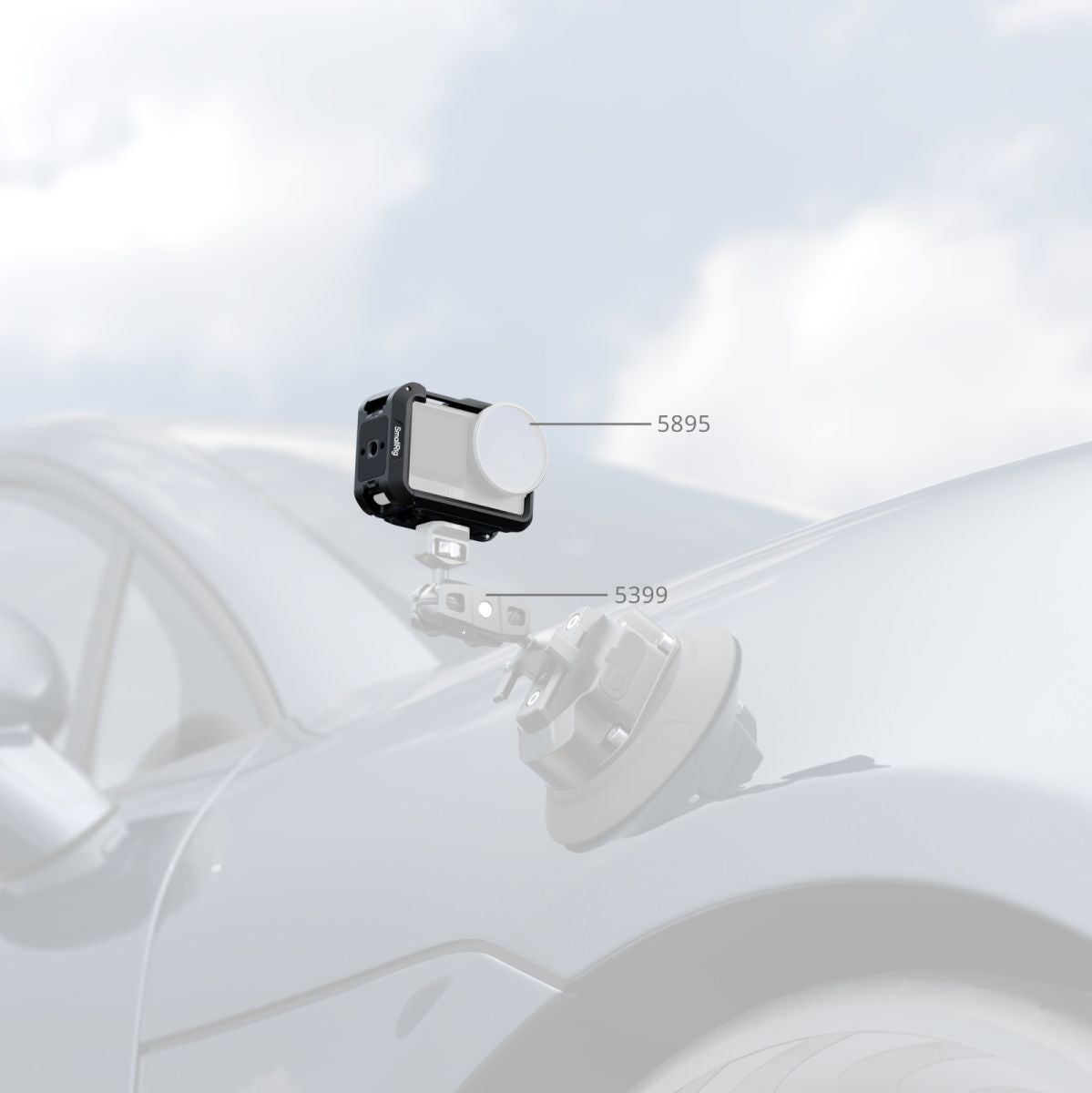 SmallRig 5887 Cage For DJI Osmo Action 6 (Advanced Edition)
