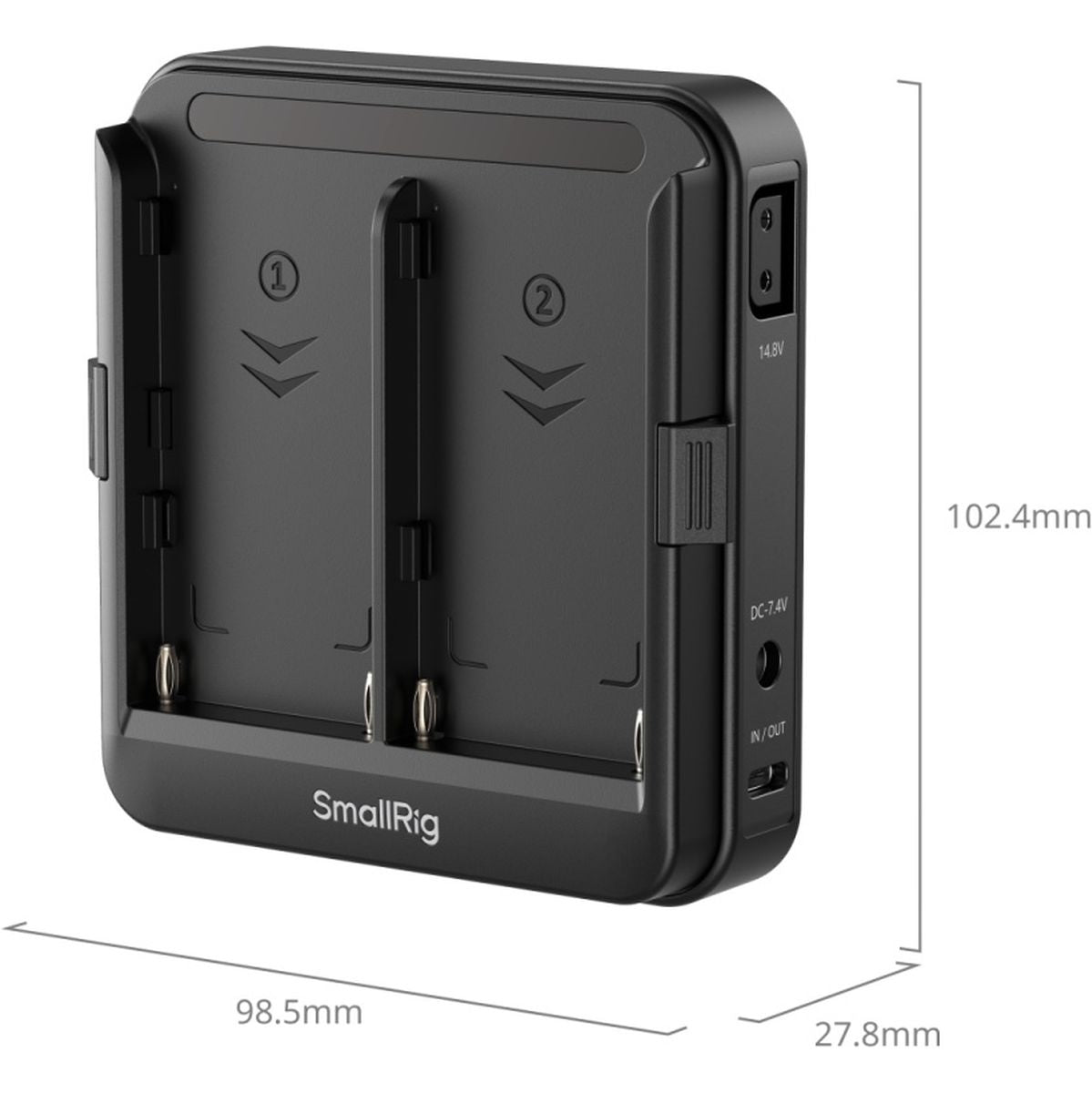 SmallRig 5536 Adapter Plate For NP-F Type Batteries (Supports Ups)