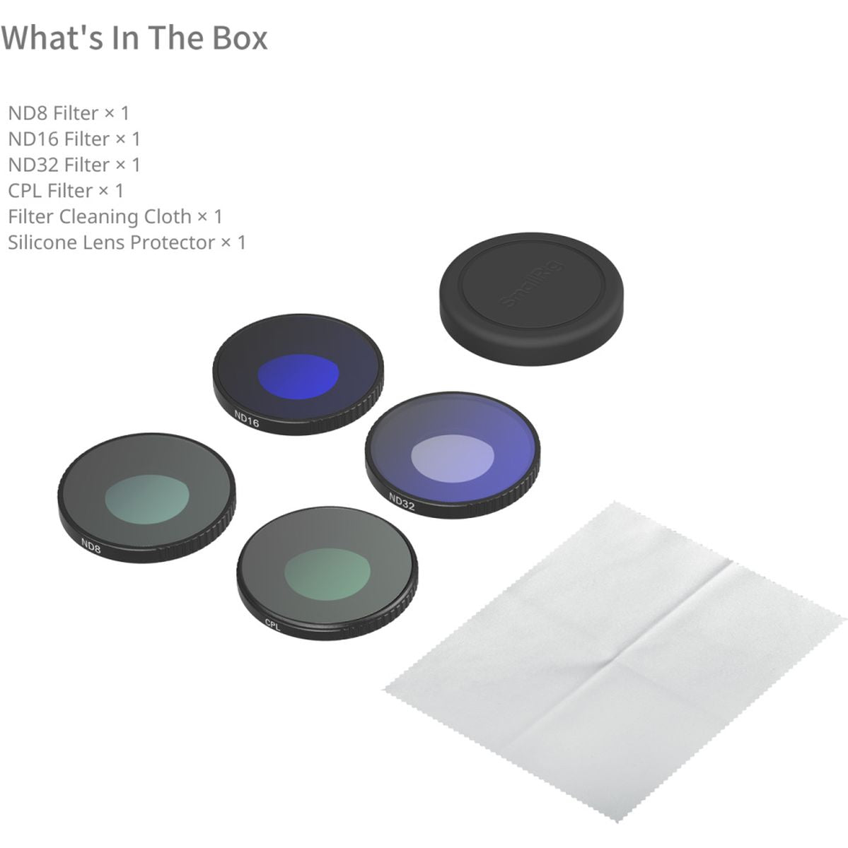 SmallRig 6036 Threaded Filter Kit For DJI Osmo Action 6