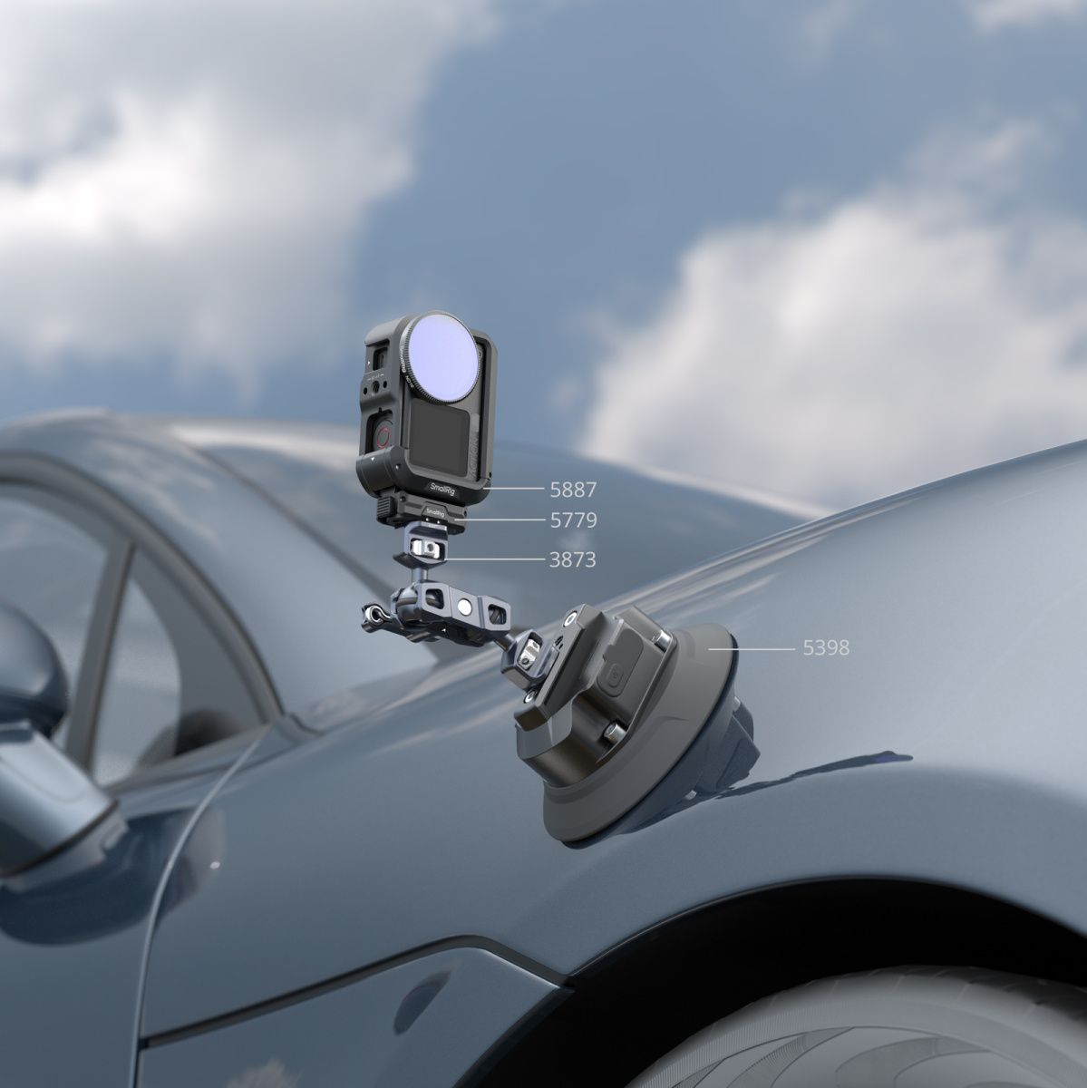 SmallRig 6084 ND16 Filter For DJI Osmo Action 6