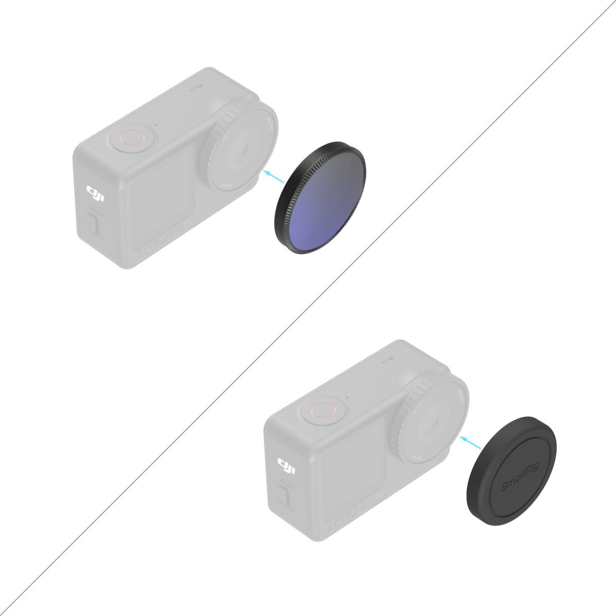 SmallRig 6085 ND32 Filter For DJI Osmo Action 6