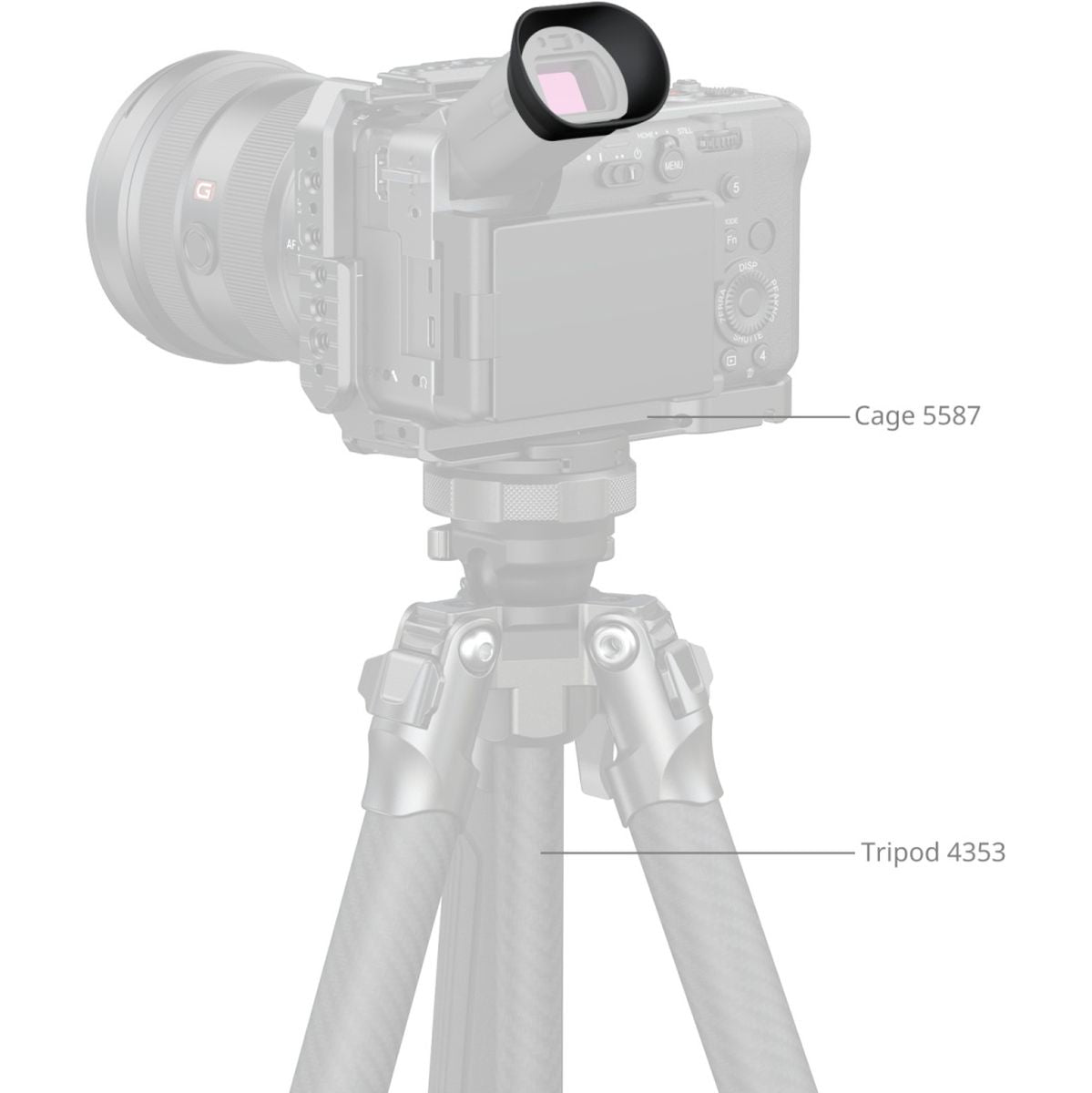 SmallRig 5975 Camera Viewfinder Eyecup For Sony FX2