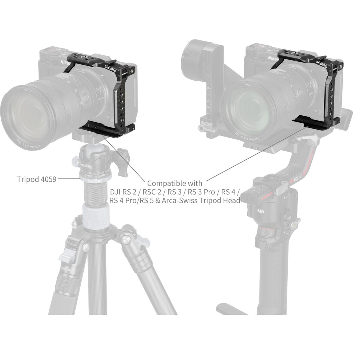 SmallRig 5905 Half Cage For Nikon ZR