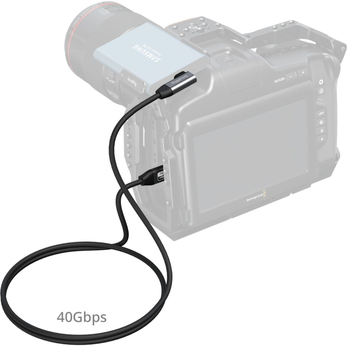 SmallRig 5732 Data Cable For USB-C Adapter - image 2 of 5