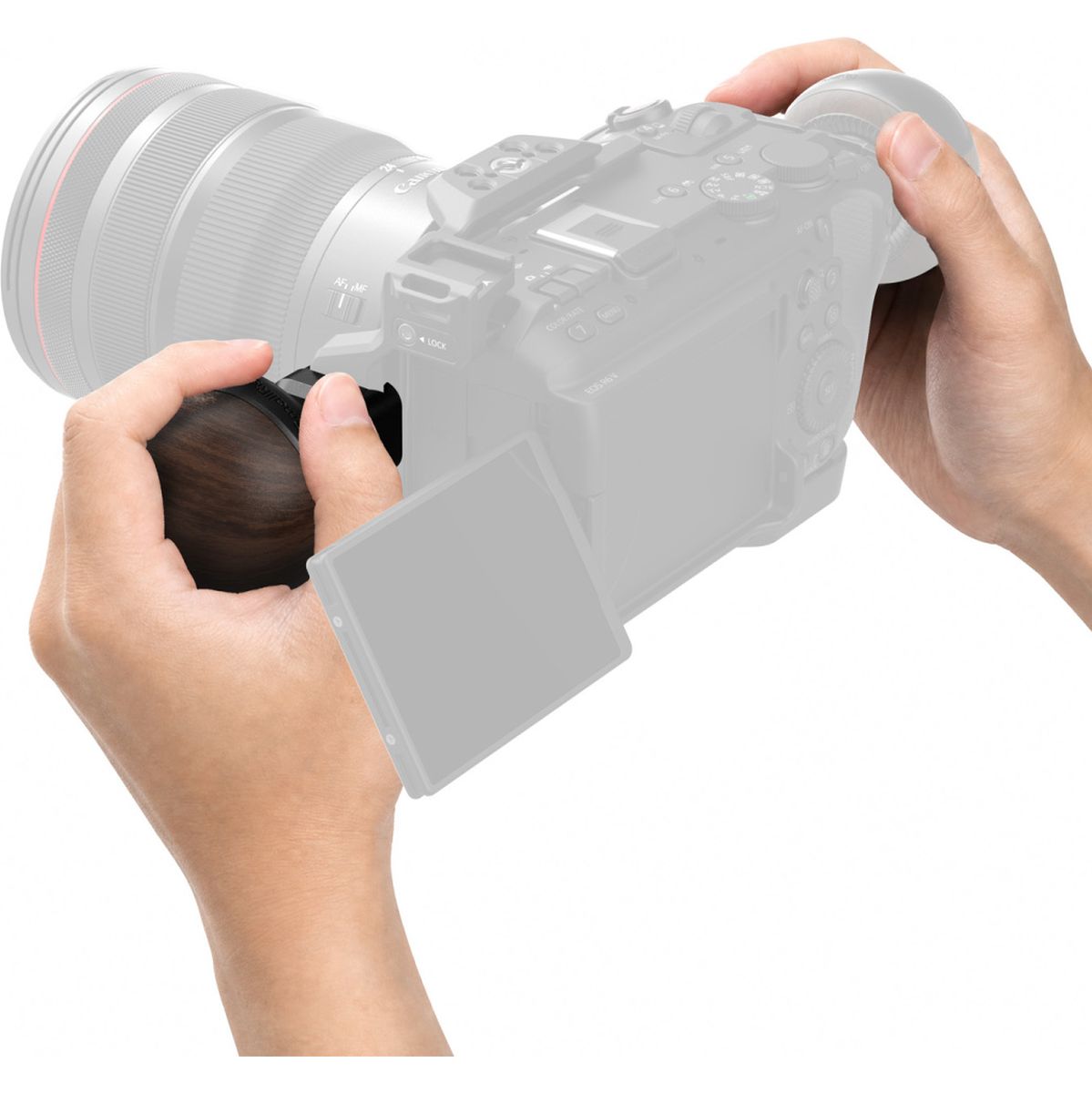 SmallRig 5927 Hawklock H21 Quick Release Mini Wooden Side Handle - image 3 of 5