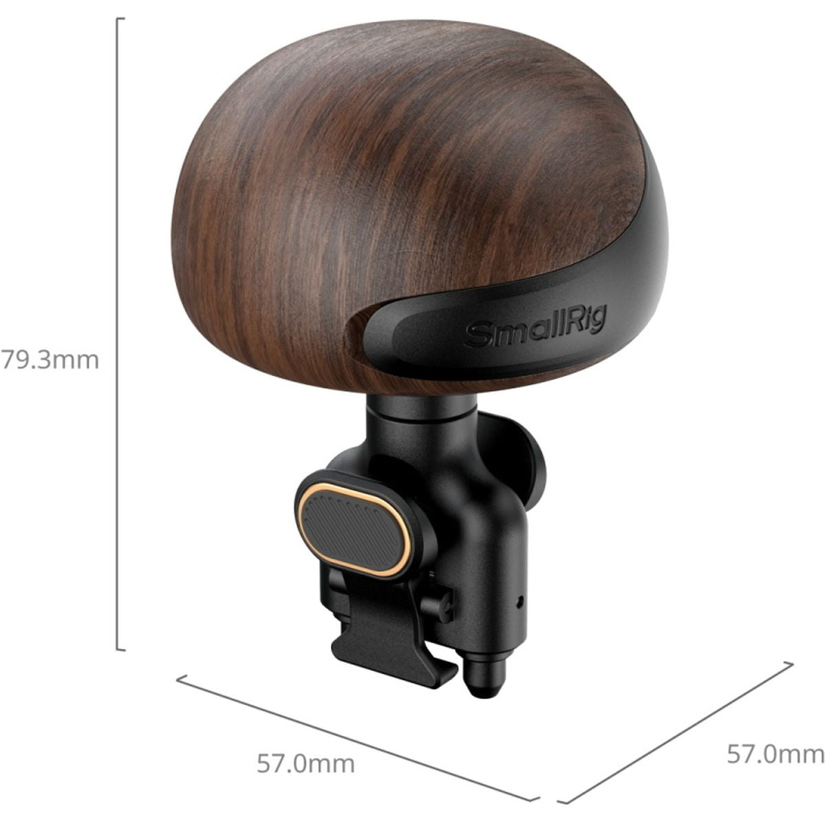 SmallRig 6047 H11 Quick Release Mini Wooden Side Handle - image 3 of 5