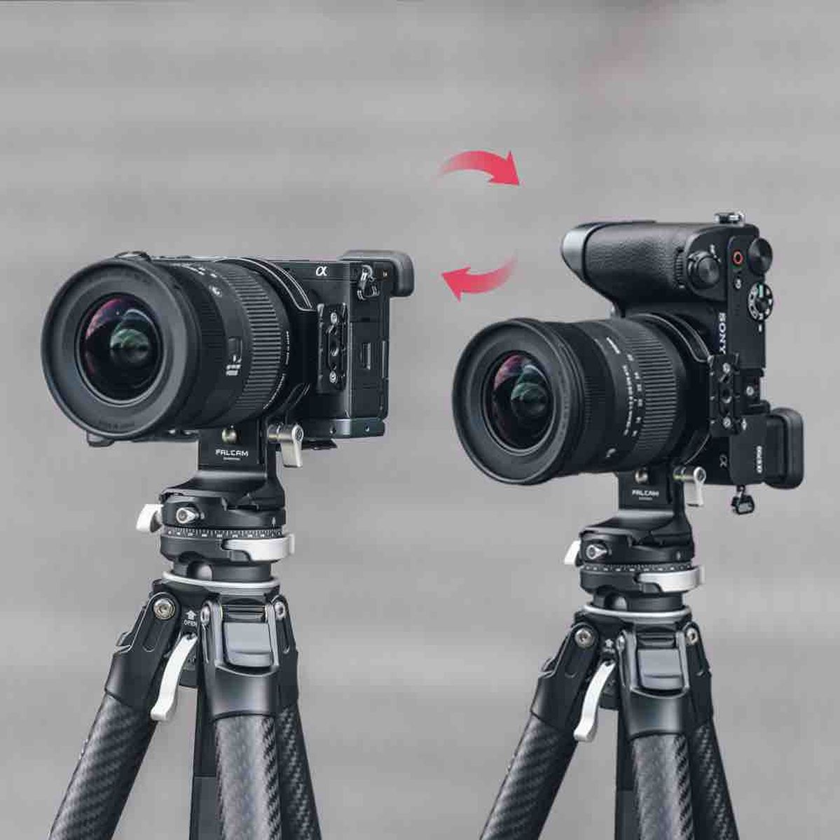 FALCAM F22&F38 Quick Release Bottom Plate (For Sony A6700) C00B3813