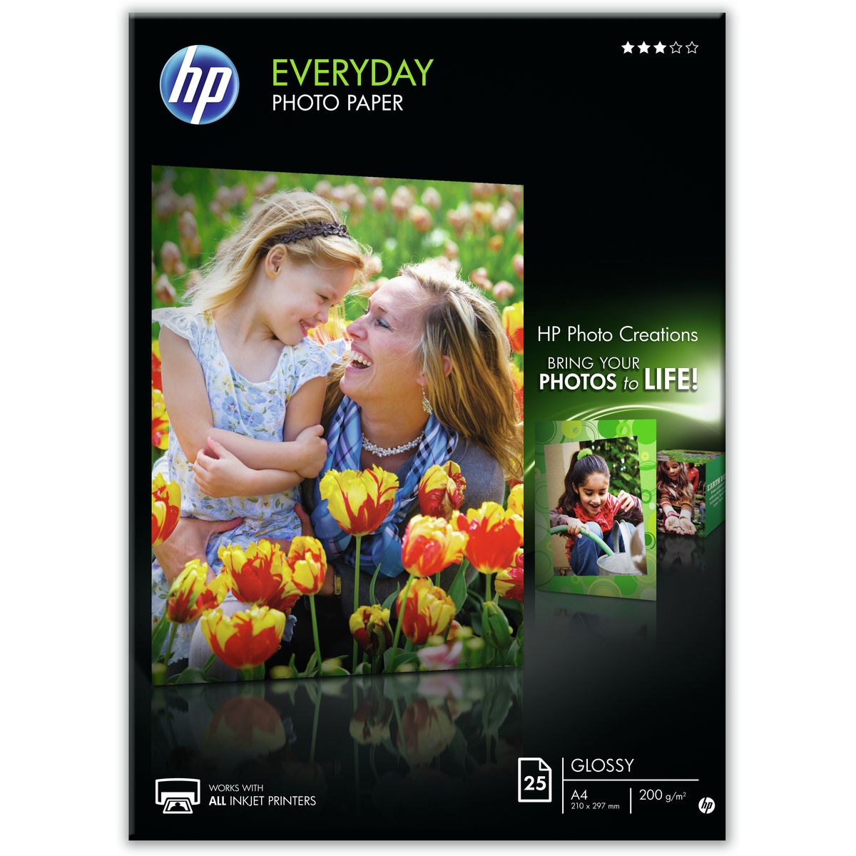HP Q5451A Gloss Photo Pape Tjet 200G/M2 A4 25 Q5451A