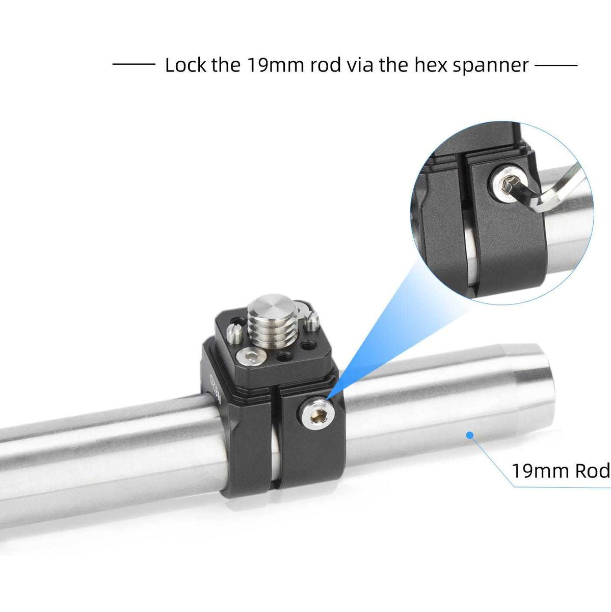 Nitze Single 19mm Rod Clamp (N82D) - image 5 of 5