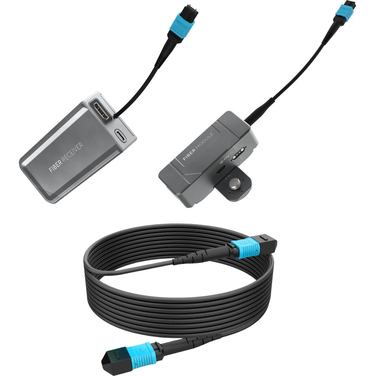 Kondor Blue KB-FFS-3 Fletch Fiber System For HDMI 3 Kit: Fiber TX & RX Modules
