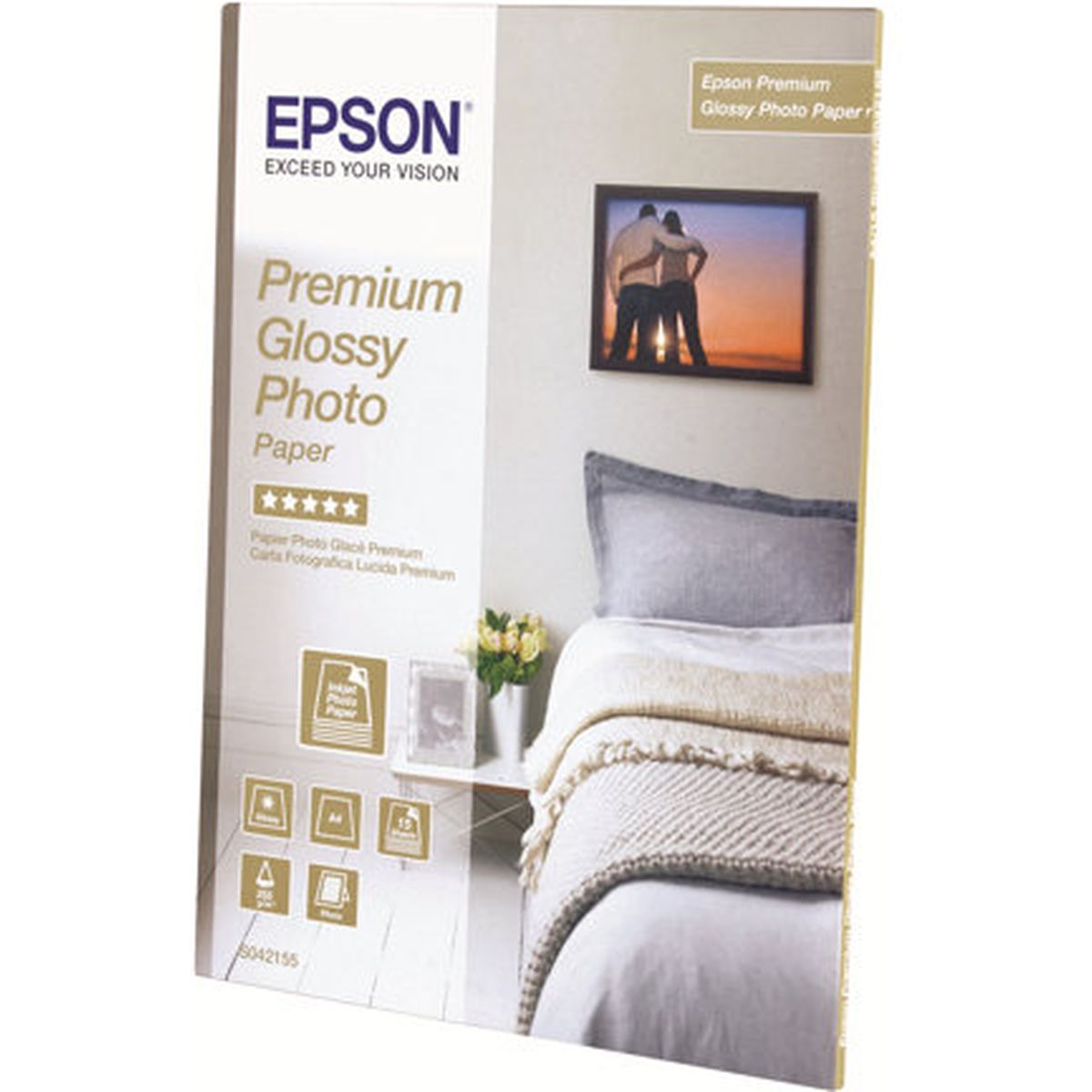 Epson S042154 Premium Glossy Photo Paper Inktjet 255G/M2 130