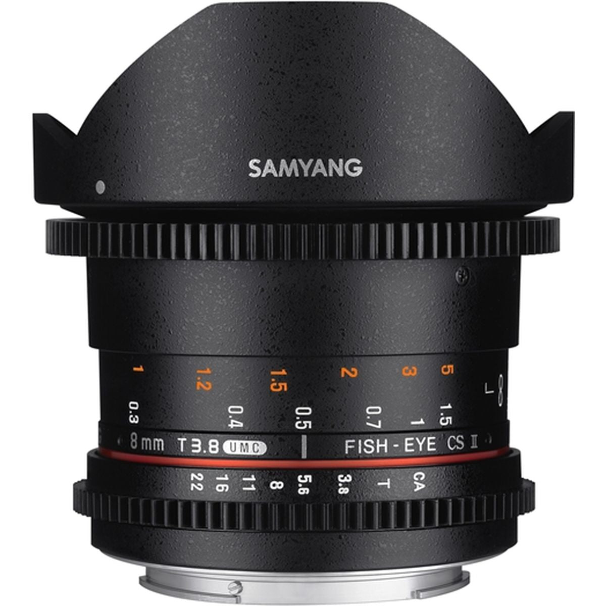 Samyang 8mm T3.8 VDSLR Fisheye CSII Sony