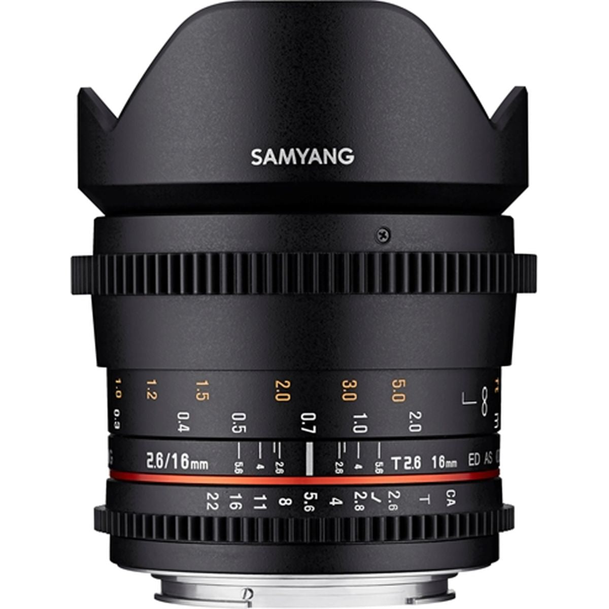 Samyang 16mm T2.6 VDSLR ED AS UMC Canon