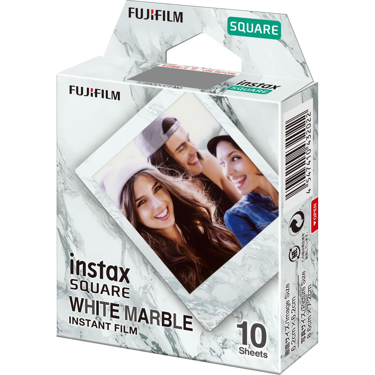Fuji Instax Square Whitemarble Single Pack