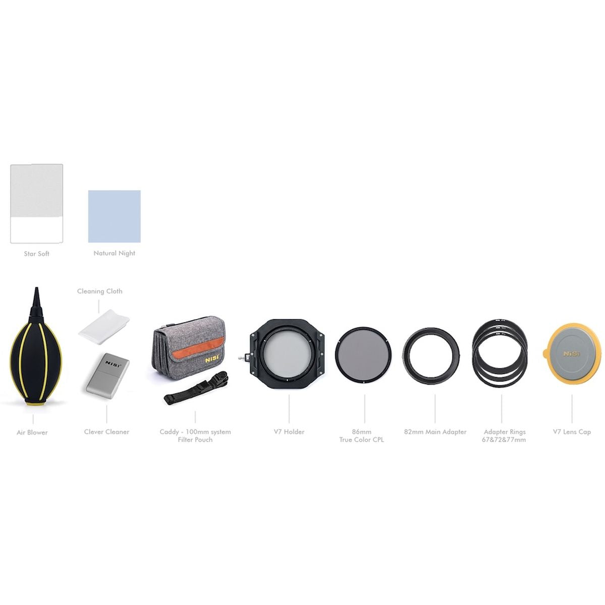 NiSi V7 Night Kit 100mm System