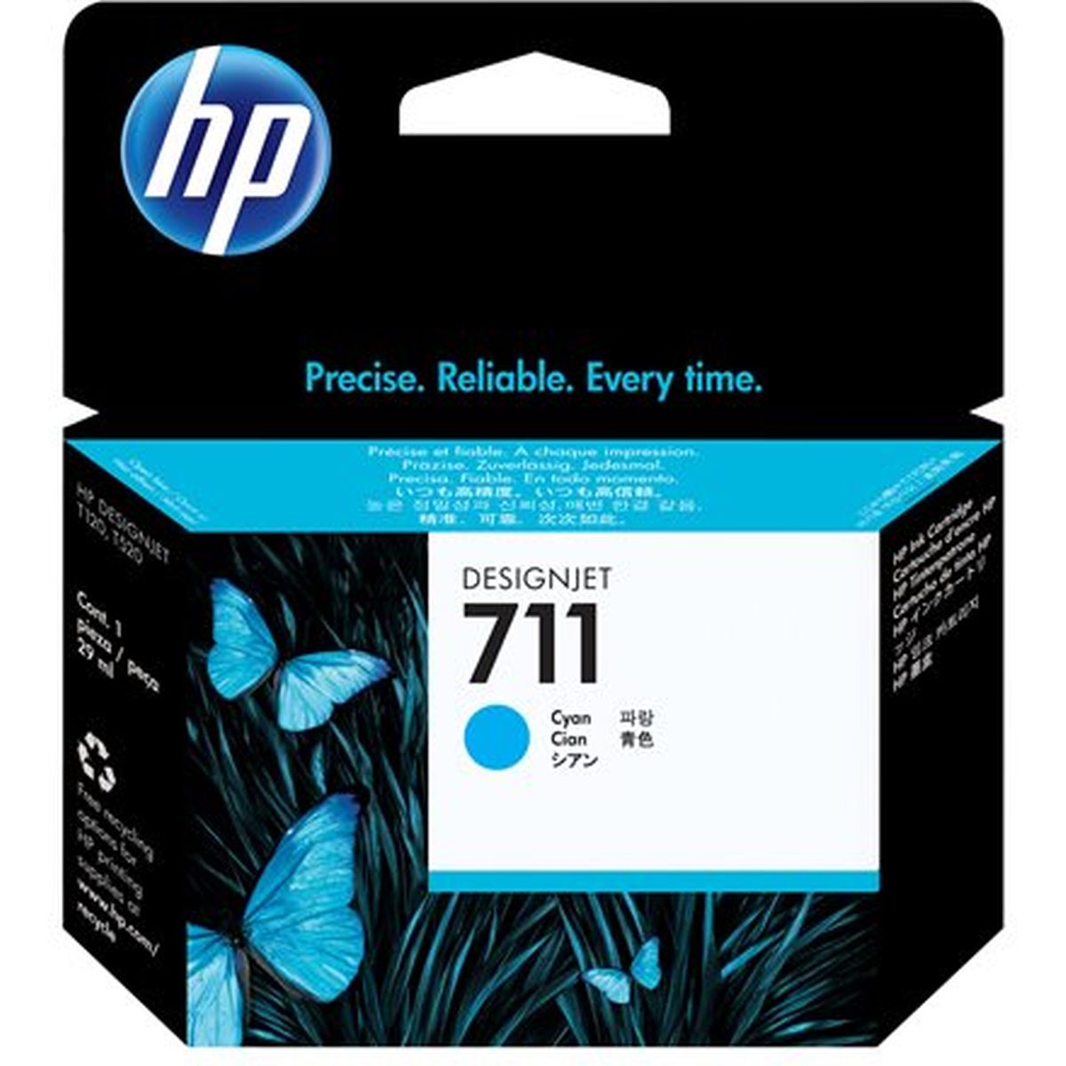 HP 711 Cyan SC 29ml CZ130A - image 2 of 2