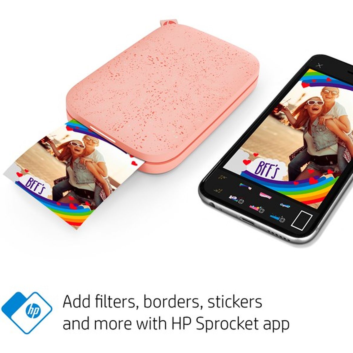 HP Sprocket Pink