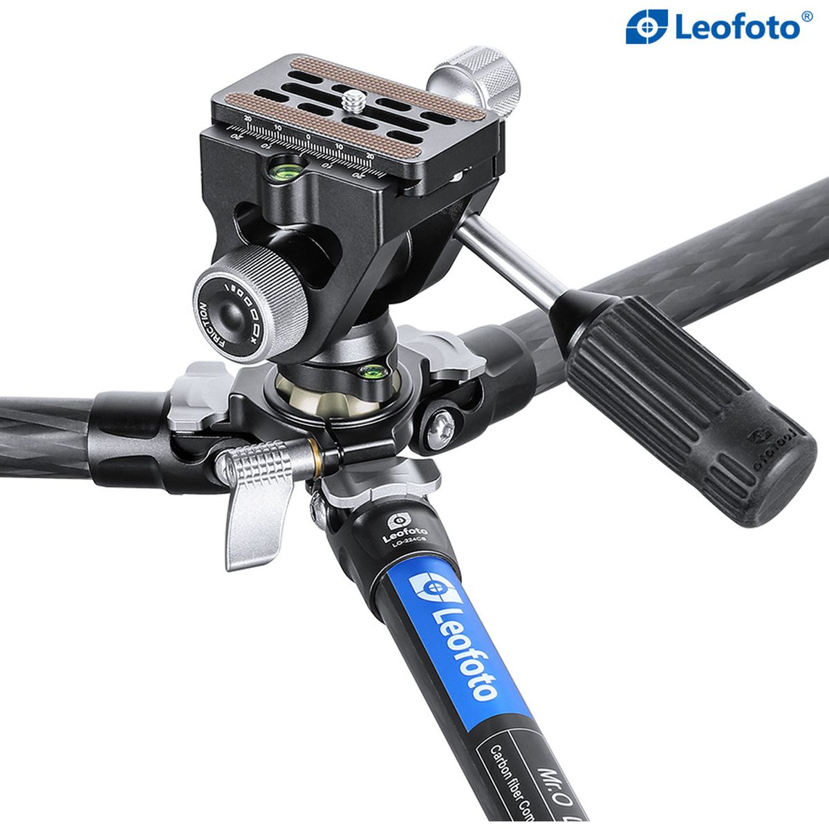 Leofoto Lo-224CS+SW-02 CNC Tripod Hard Anodize - image 4 of 5