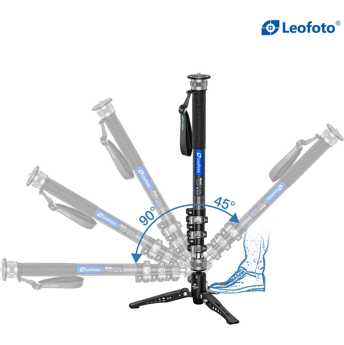 Leofoto VD-04 Universal Monopod Support - image 2 of 3