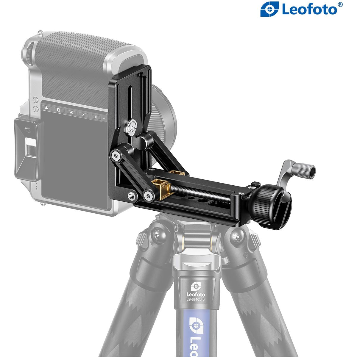 Leofoto Tilt Adapter w/ Crank Handle - image 4 of 5