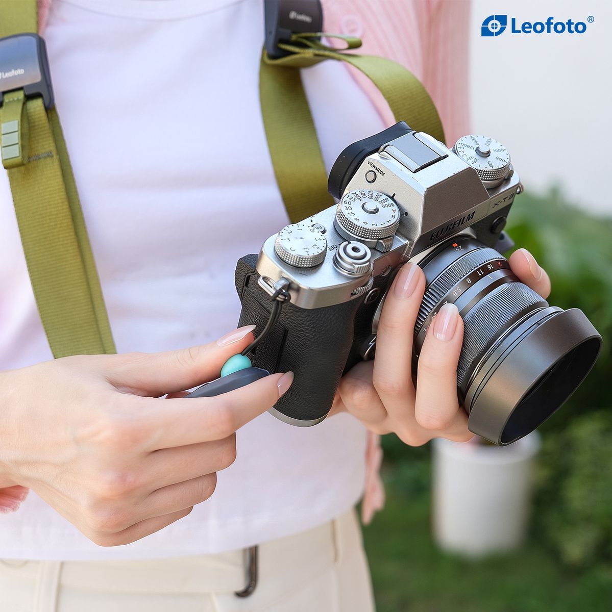 Leofoto Camera Strap Green