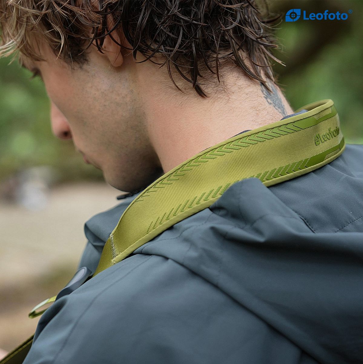 Leofoto Camera Strap Green