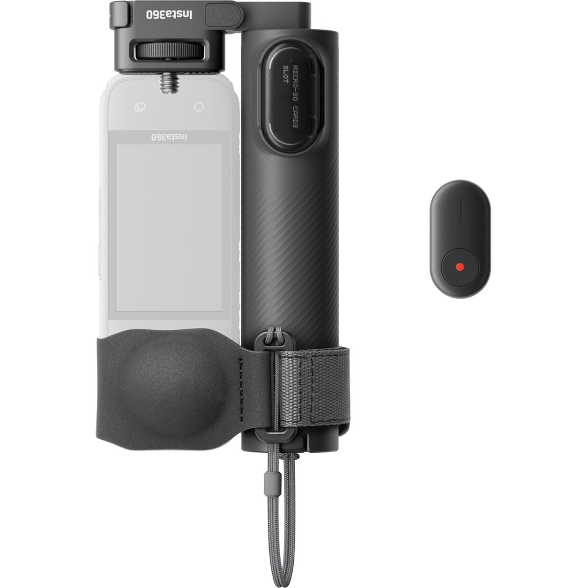 Insta360 Foldable 2-IN-1 Selfie Stick Remote Kit (1/4 Mount)