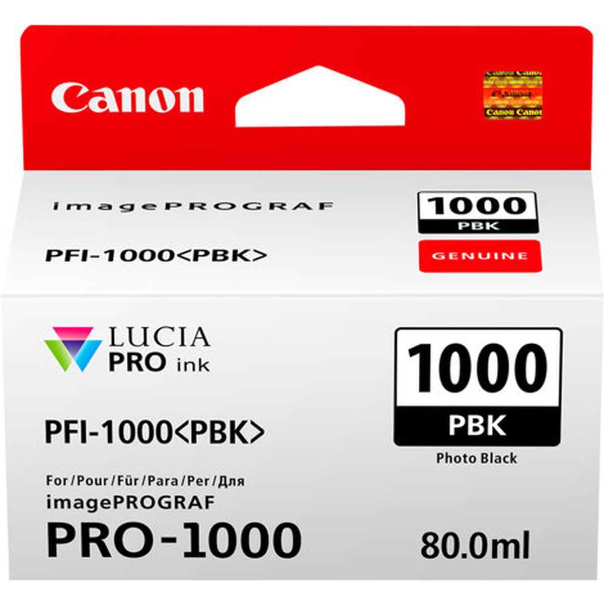 Canon PFI-1000 Photo Black 0546C001