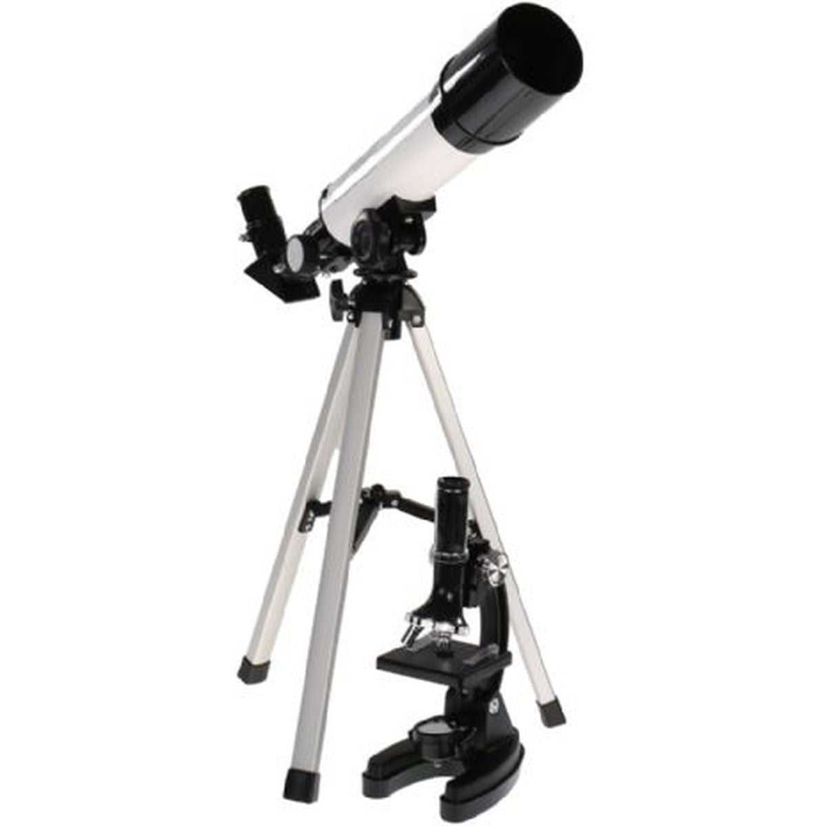 Byomic Beginners Microscope Set & Telescope In Case