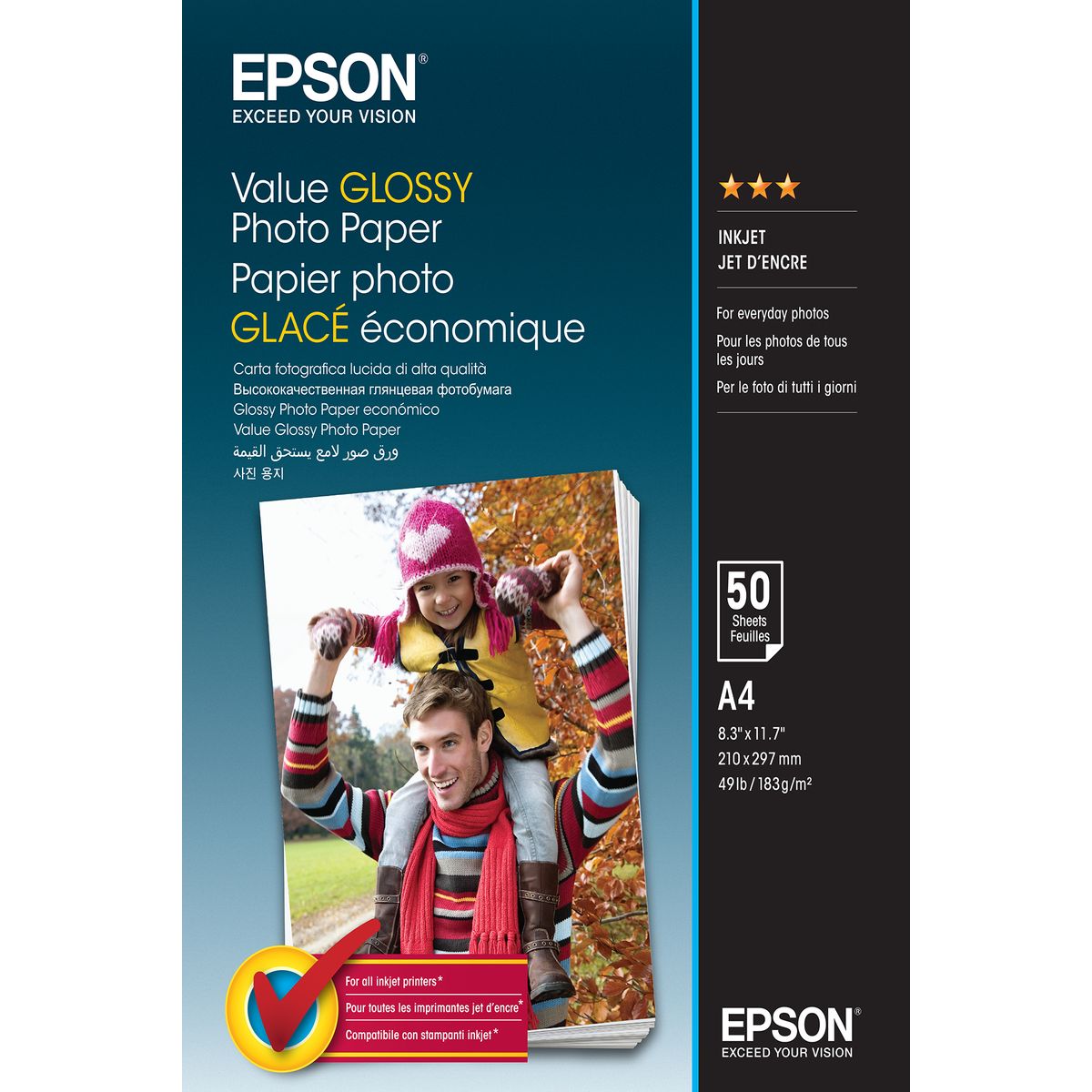 Epson Value Photo Paper A4 50 Vel