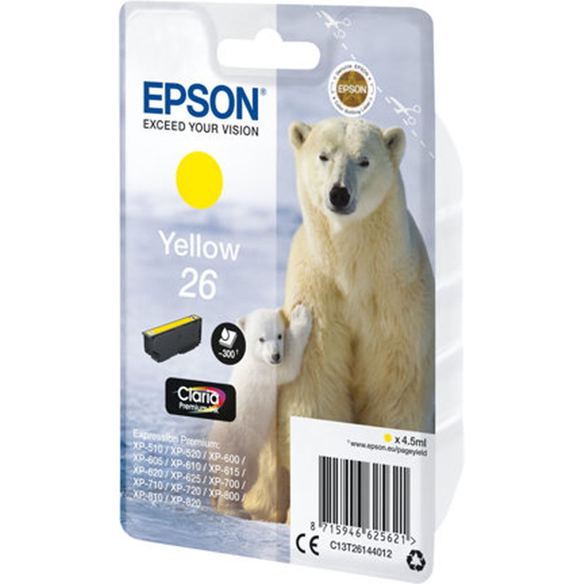 Epson 26 Yellow SC T26144012 Ijsbeer - image 2 of 3