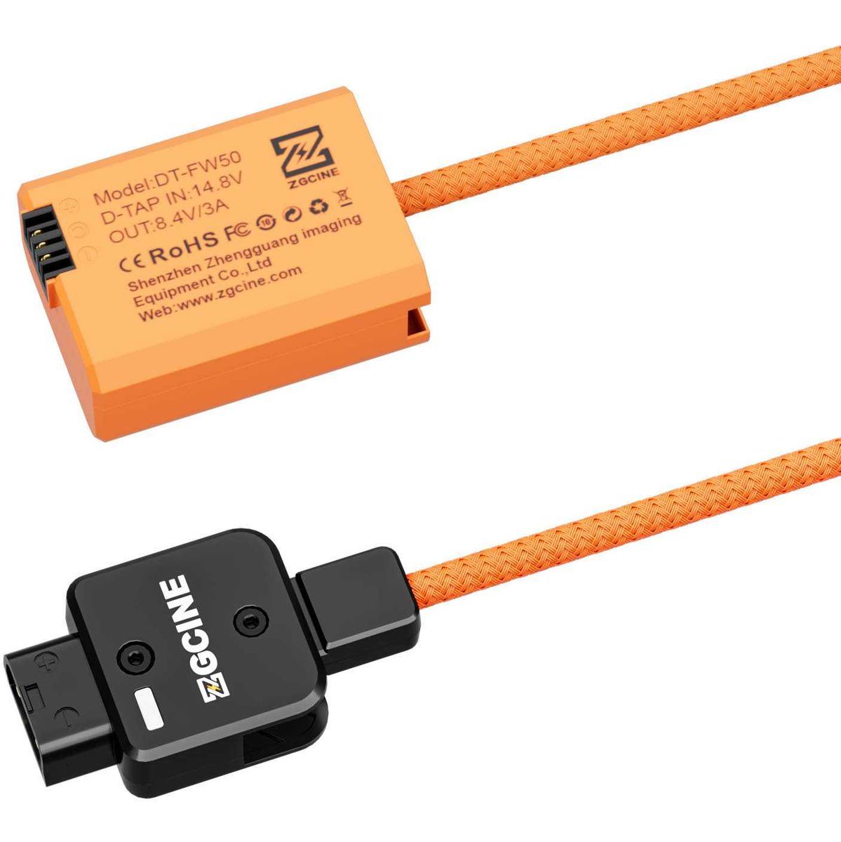 ZGCINE D-Tap To NP-FW50 Dummy Battery Cable (DT-FW50) - image 4 of 5