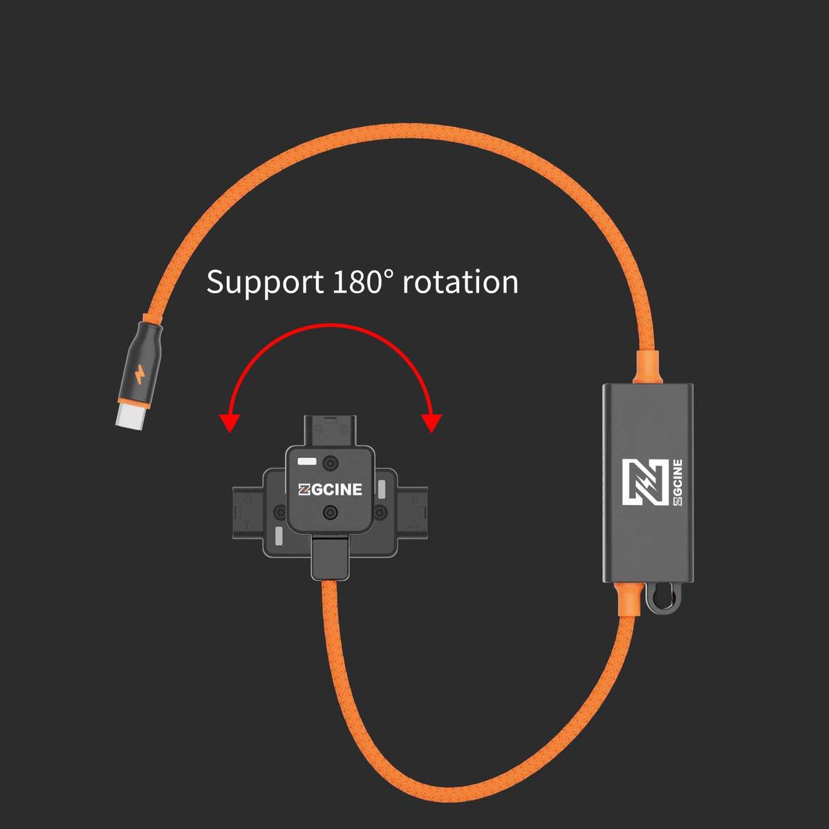 ZGCINE D-Tap To USB-C PD Two Way Power Cable (DT-PD)