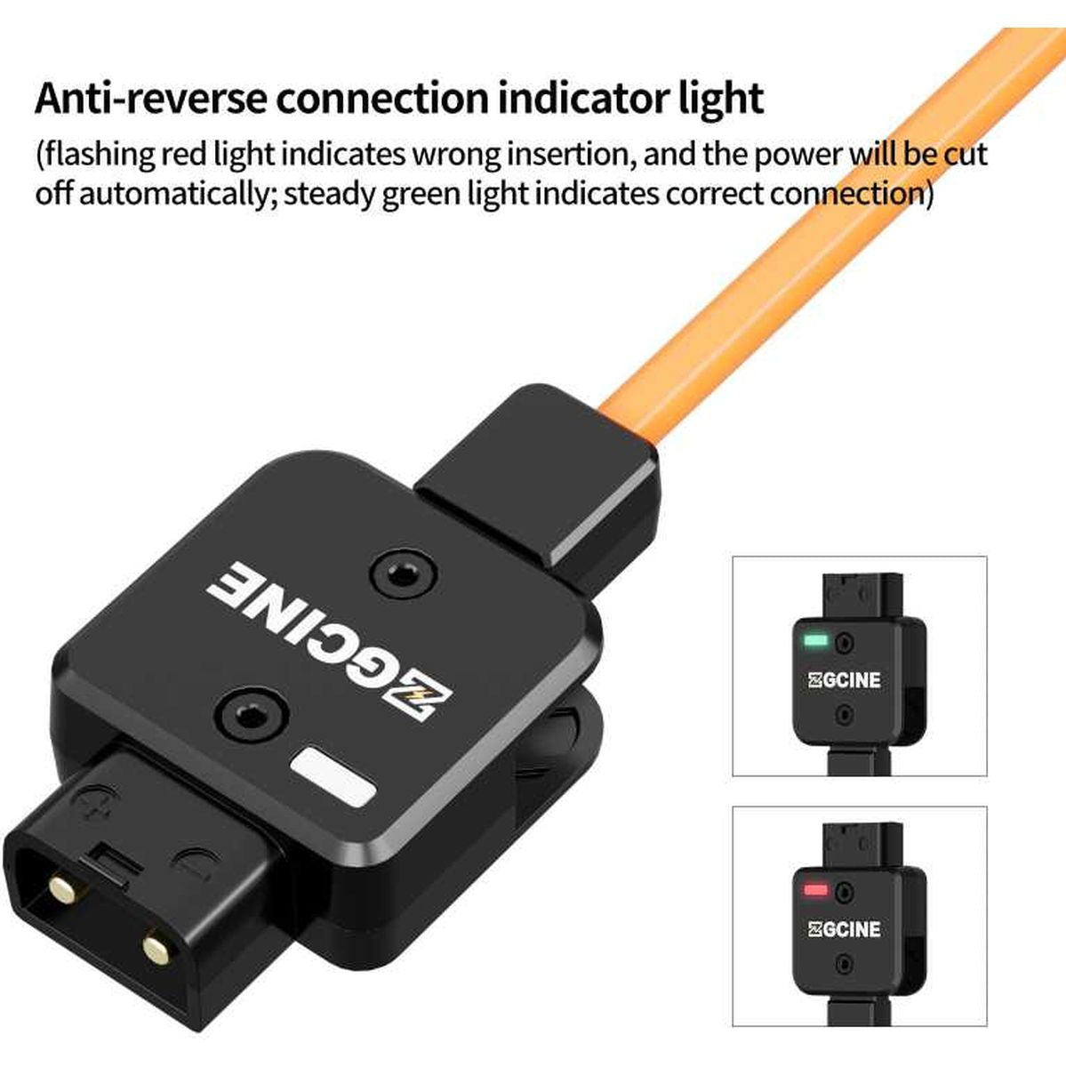 ZGCINE D-Tap To NP-W126 Dummy Battery Cable (DT-W126)