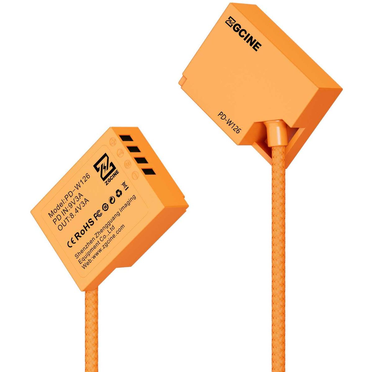 ZGCINE USB-C To W126 Dummy Battery Cable (PD-W126) - image 4 of 5