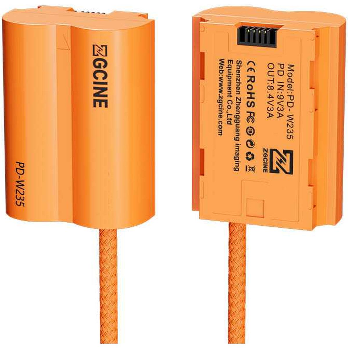 ZGCINE USB-C To W235 Dummy Battery Cable (PD-W235) - image 3 of 5