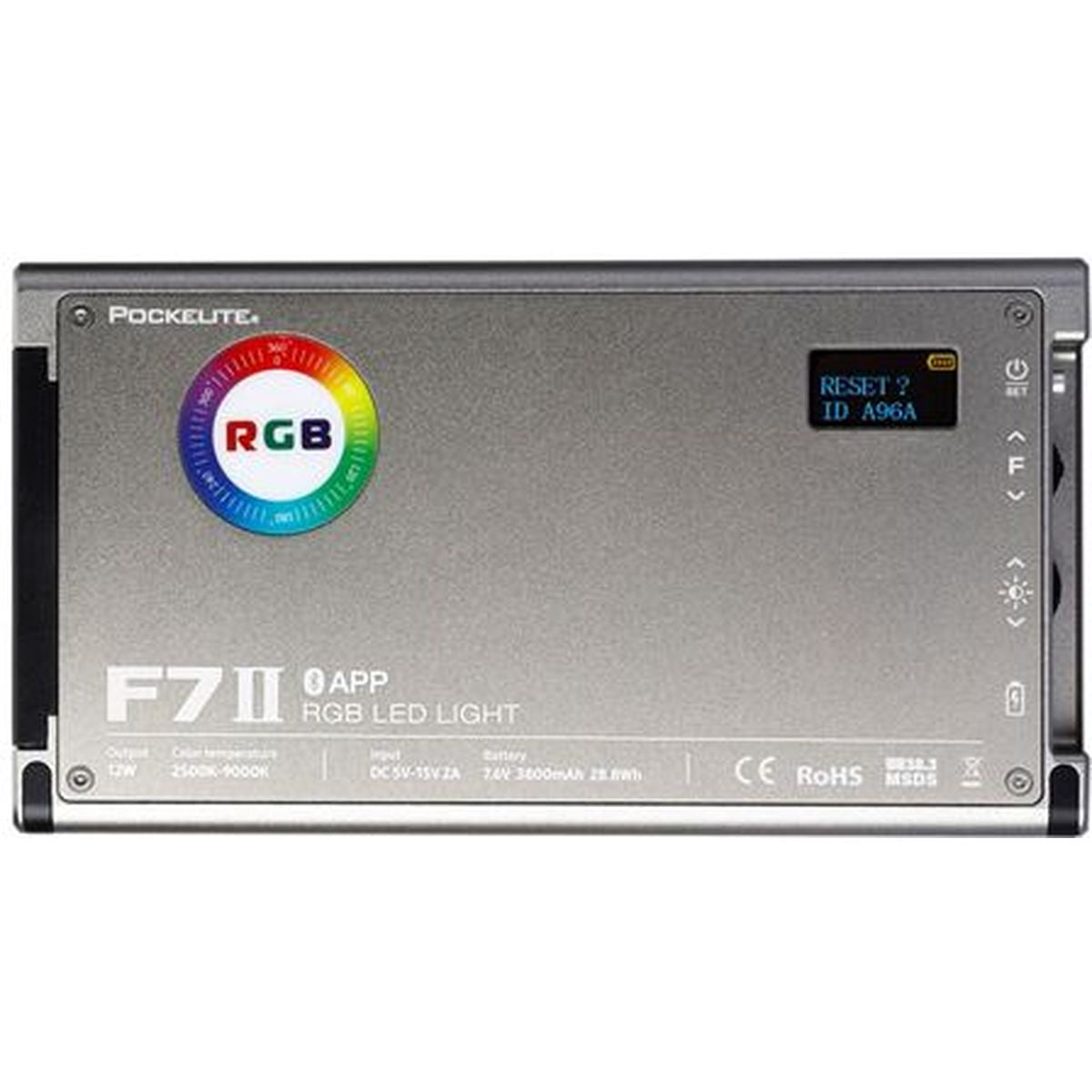 Falcon Eyes RGB LED Lamp Pockelite F7 II