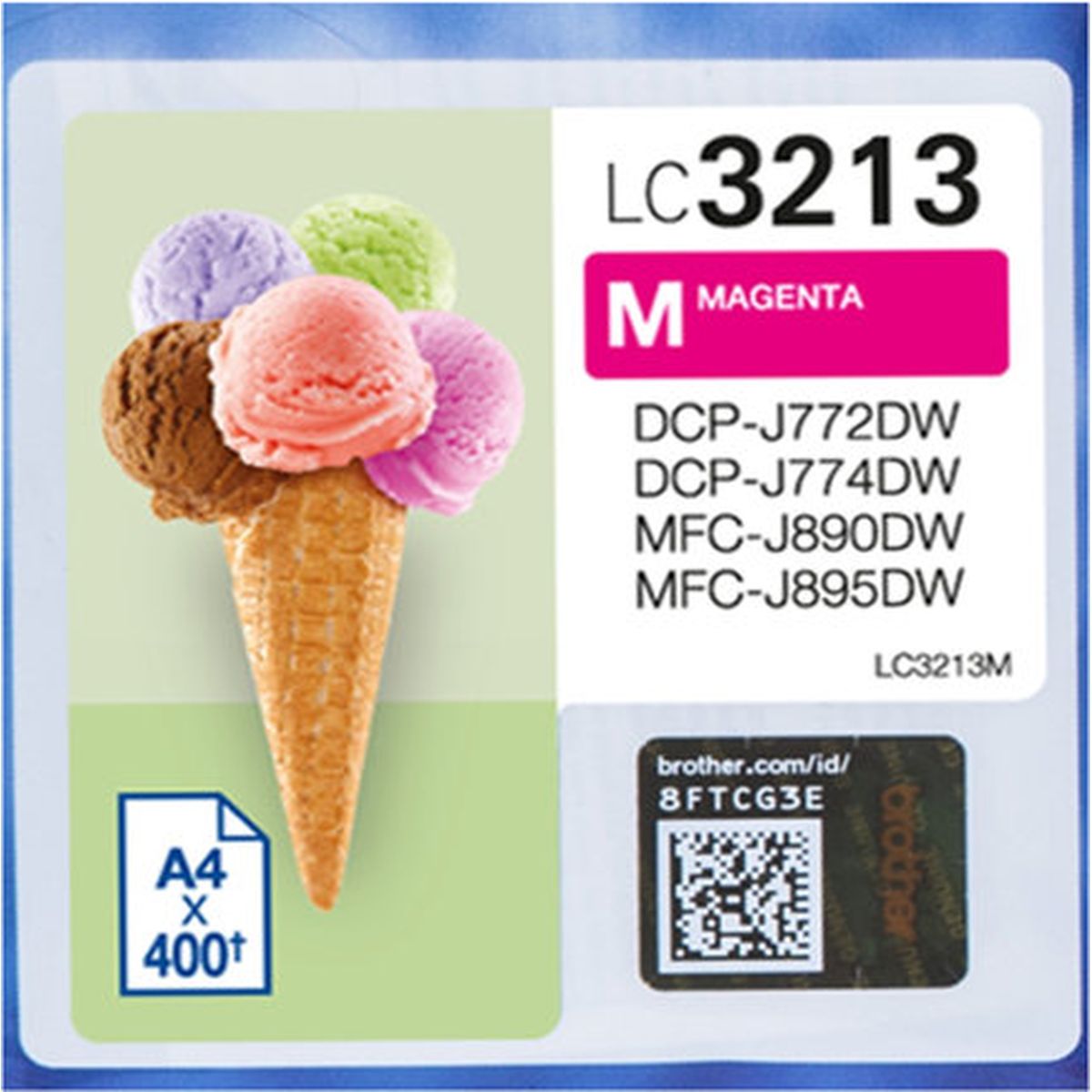 Brother 400-PAGE High-Capacity Magenta LC3213M - image 3 of 3