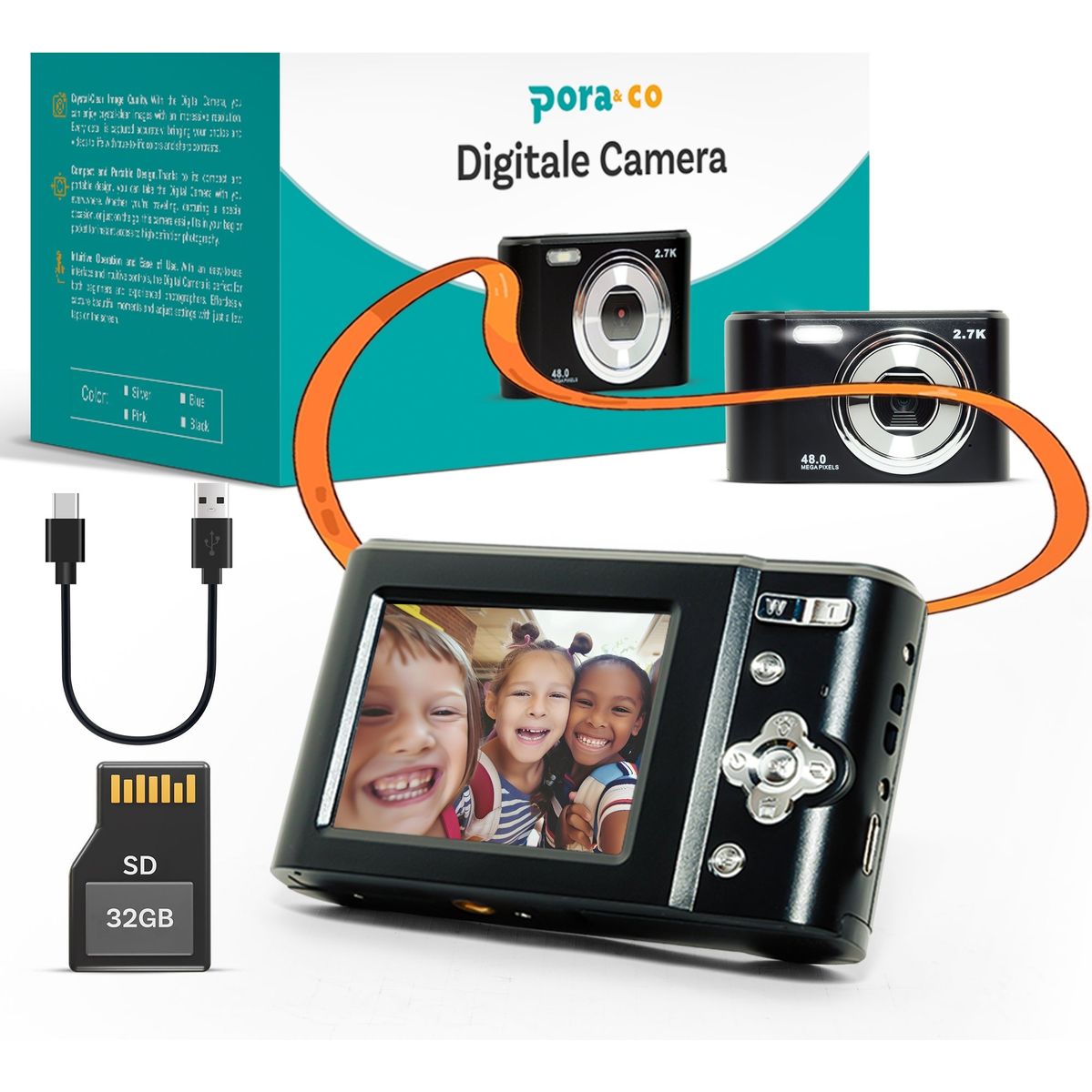 Pora&Co Digital Camera - image 3 of 5