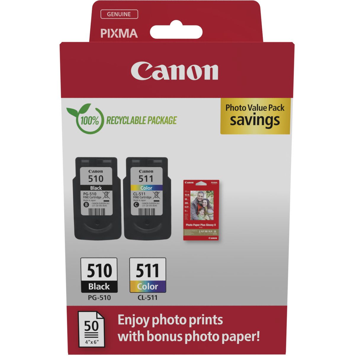 Canon PG-510/CL-511 PVP