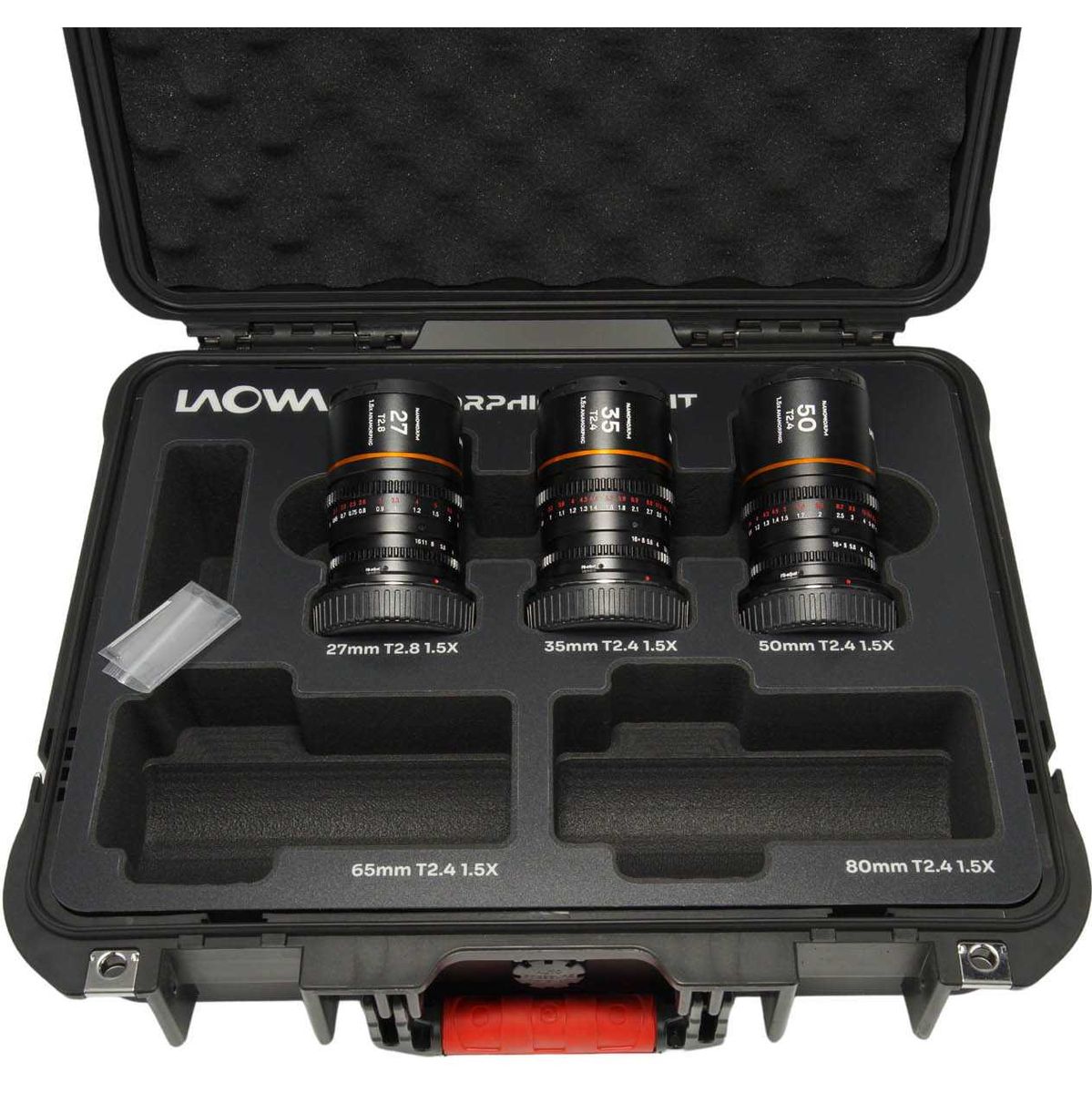 Laowa NANOMORPH S35 Bundle (27.35.50mm) (Amber) (Cine) Canon RF