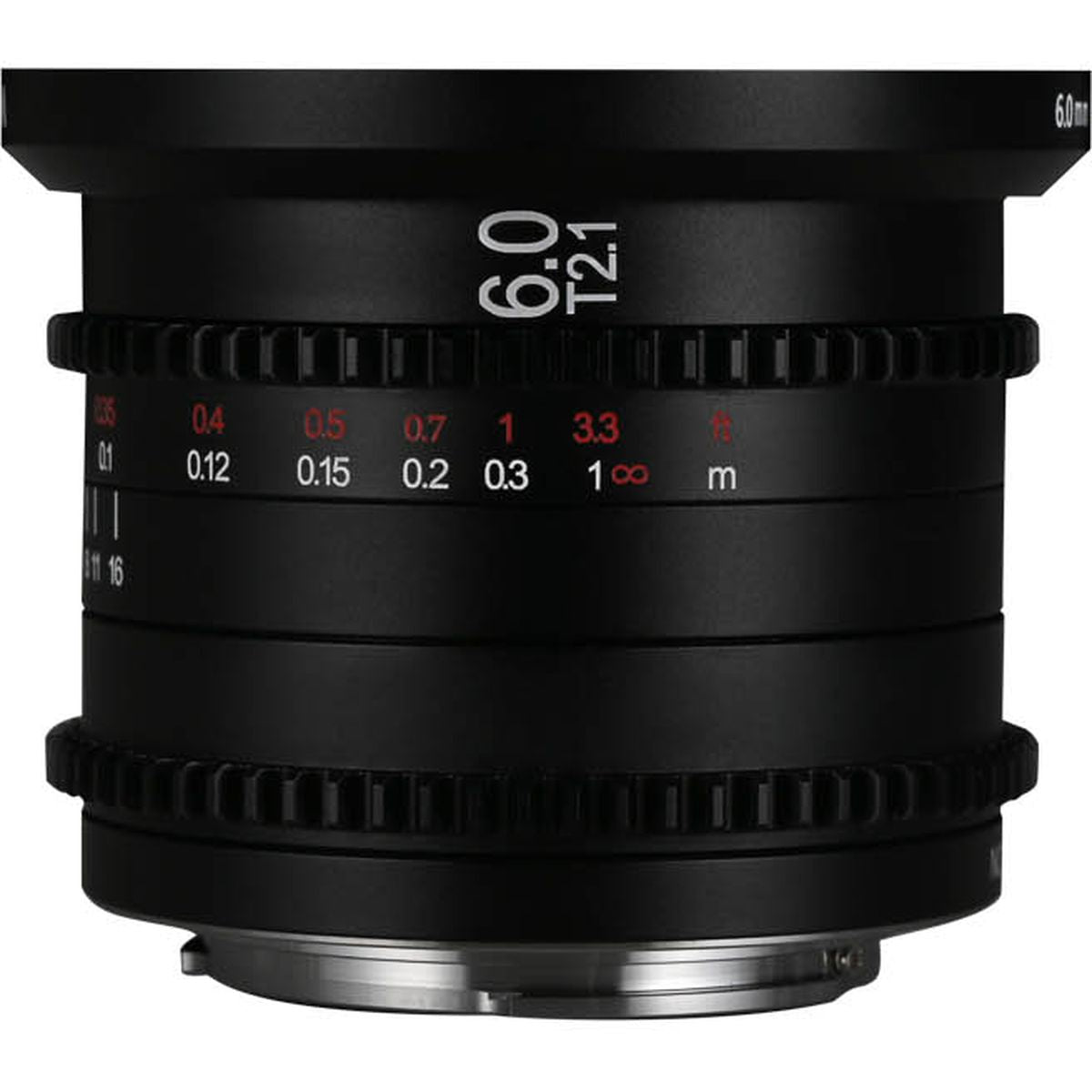 Laowa 6mm T2.1 Zero-D Cine Lens - MFT