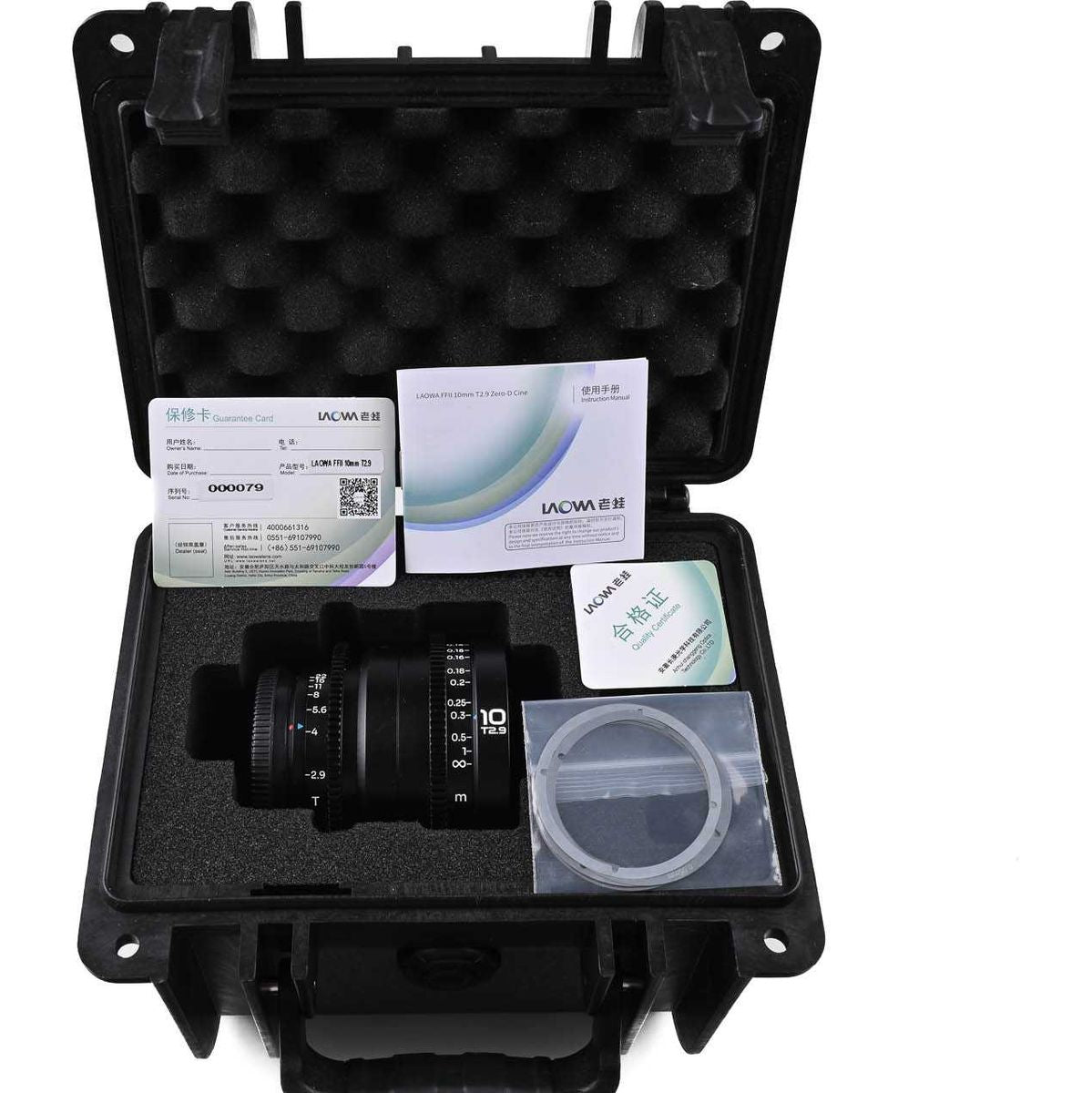 Laowa 10mm T2.9 Zero-D VV Cine Lens - L-Mount