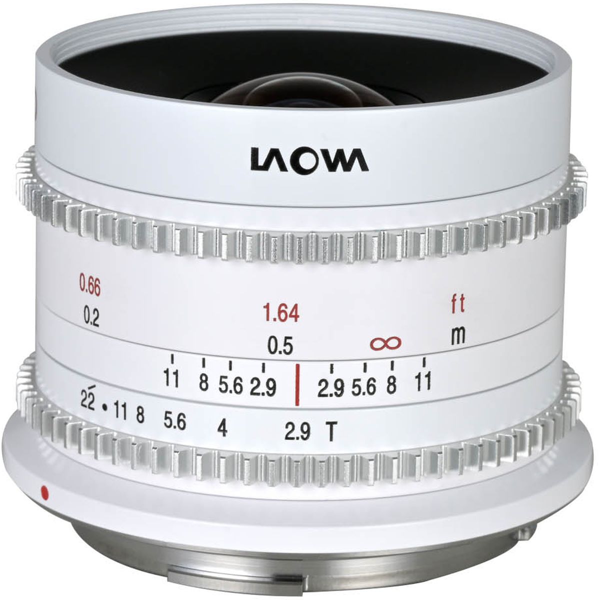 Laowa 9mm T2.9 Zero-D Cine Lens White - Canon RF