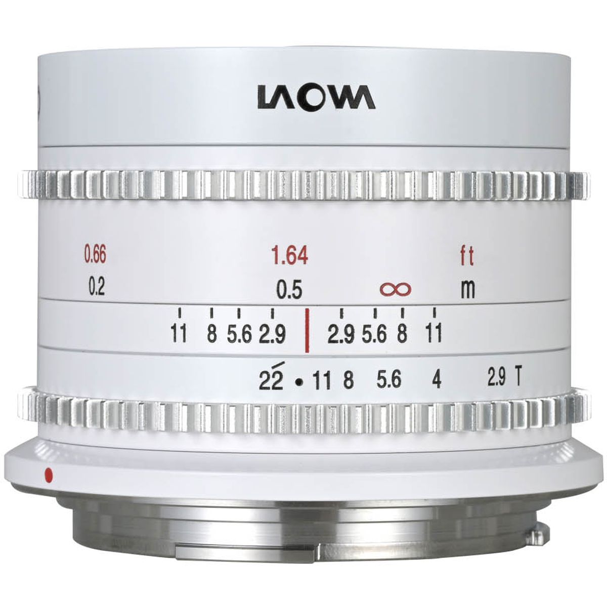 Laowa 9mm T2.9 Zero-D Cine Lens White - Canon RF